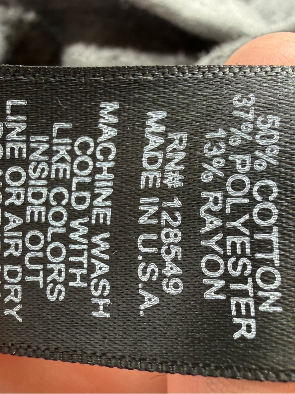 Aviator Nation Pray For Snow Relaxed Crewneck Sweatshirt. Charcoal Gray. Medium - Picture 7 of 8